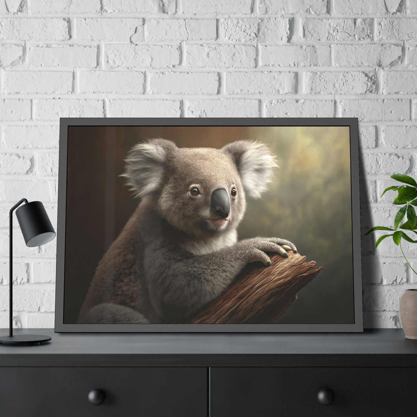 Koala Magic: An Enigmatic Painting on Canvas