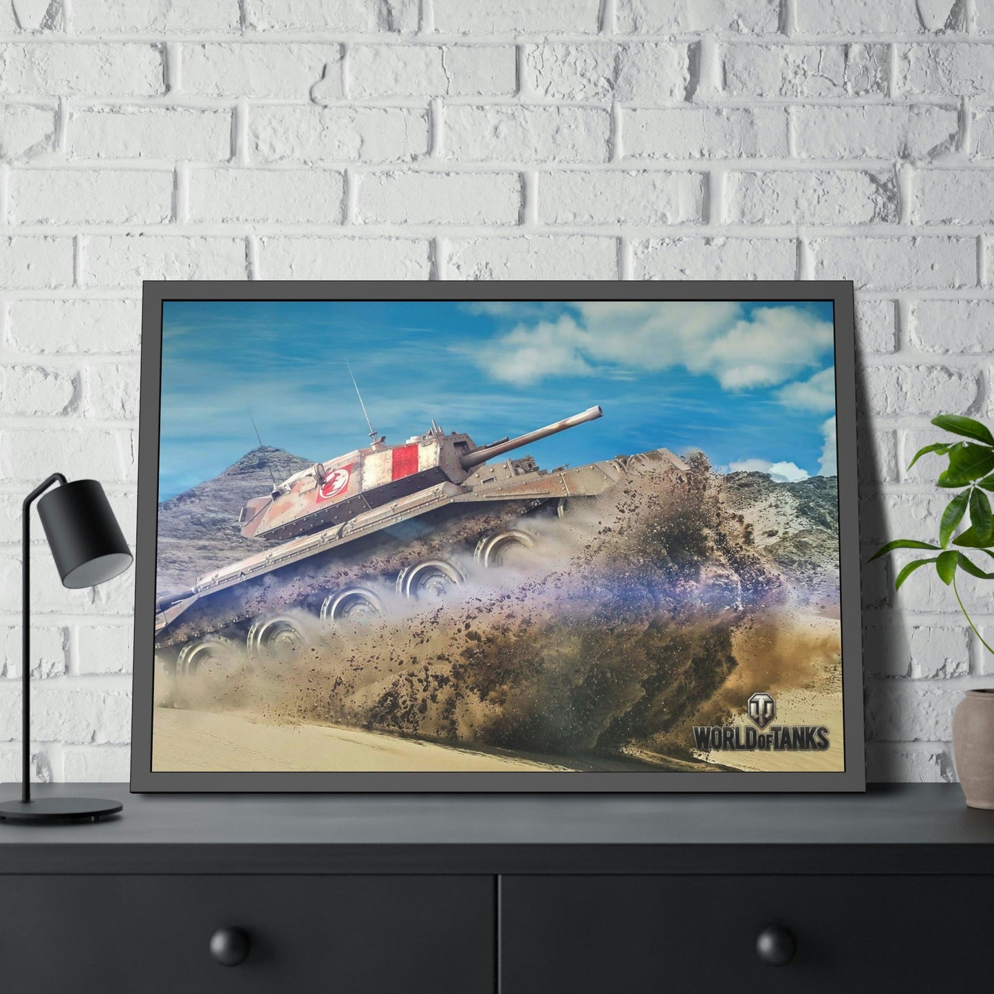 Metal Warriors: Captivating World of Tanks Canvas & Poster Wall Art