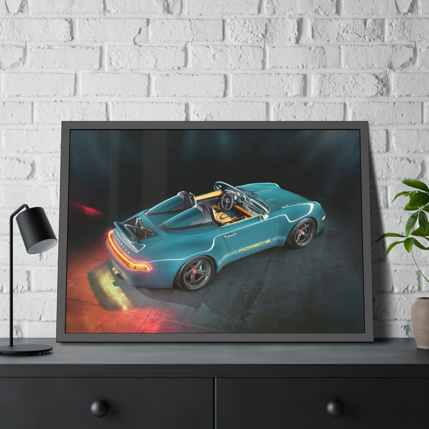 The Perfect Porsche: Museum-Quality Art Print for Auto Aficionados