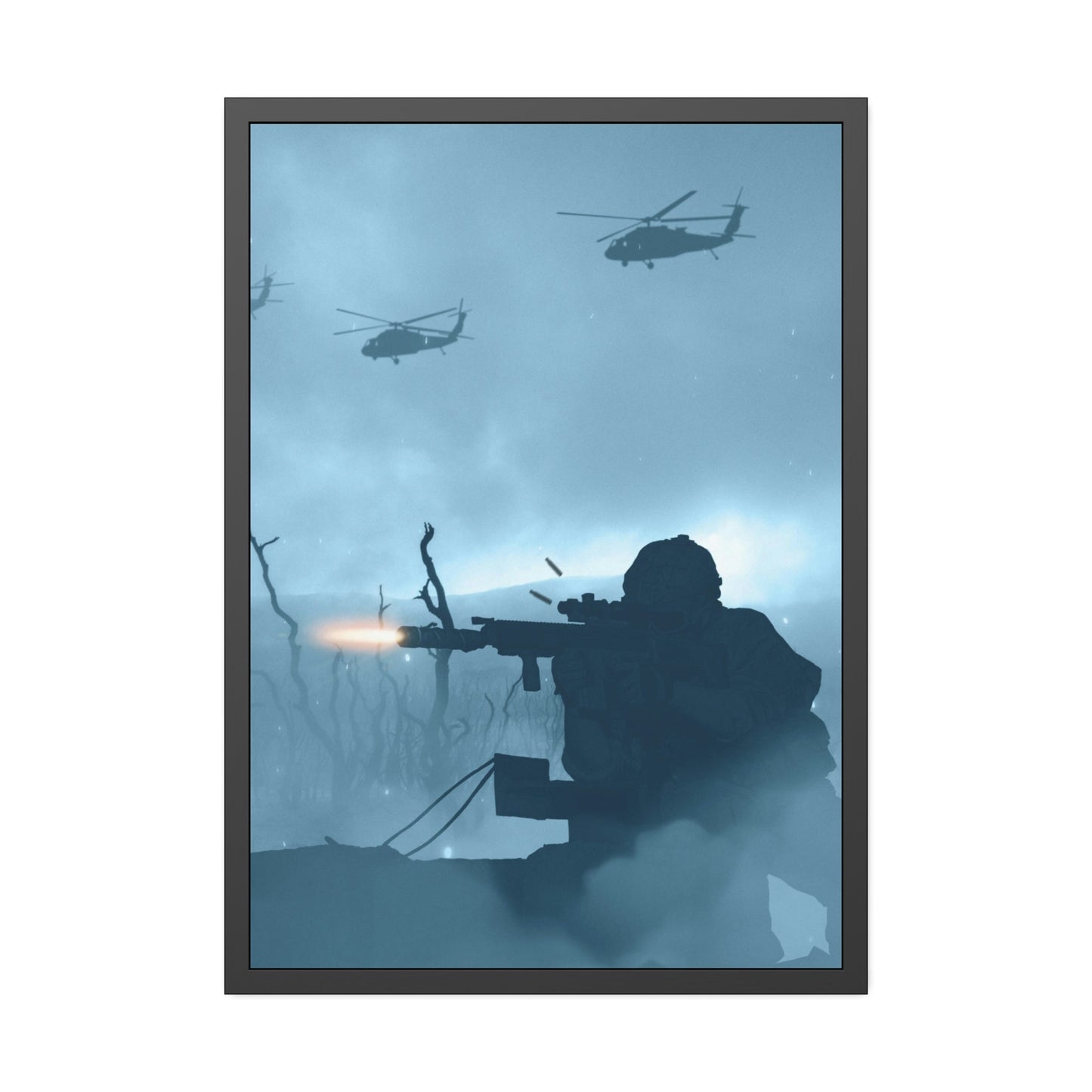 Modern Combat: Call of Duty Art on Framed Canvas and Wall Art Prints