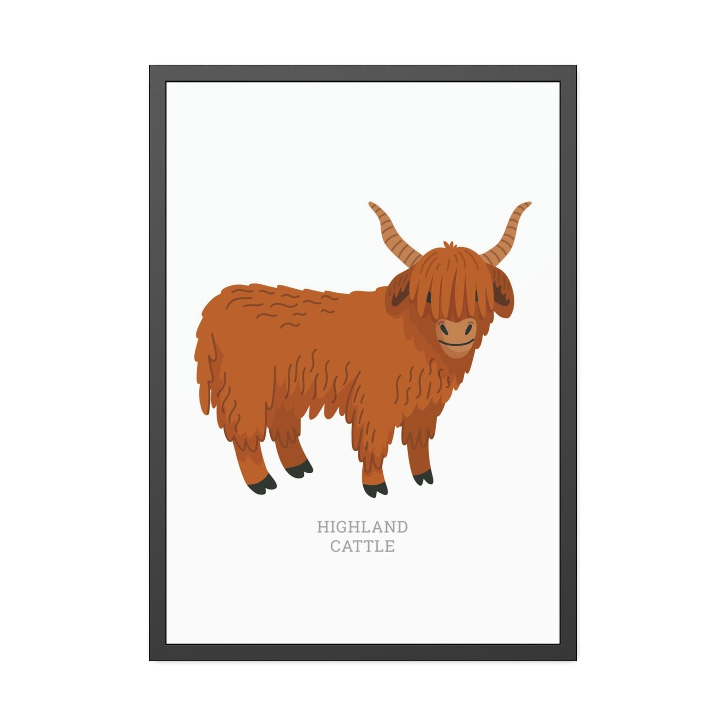 Tranquil Grazing: Cow Art a Calming Wall Art Addition to Any Space