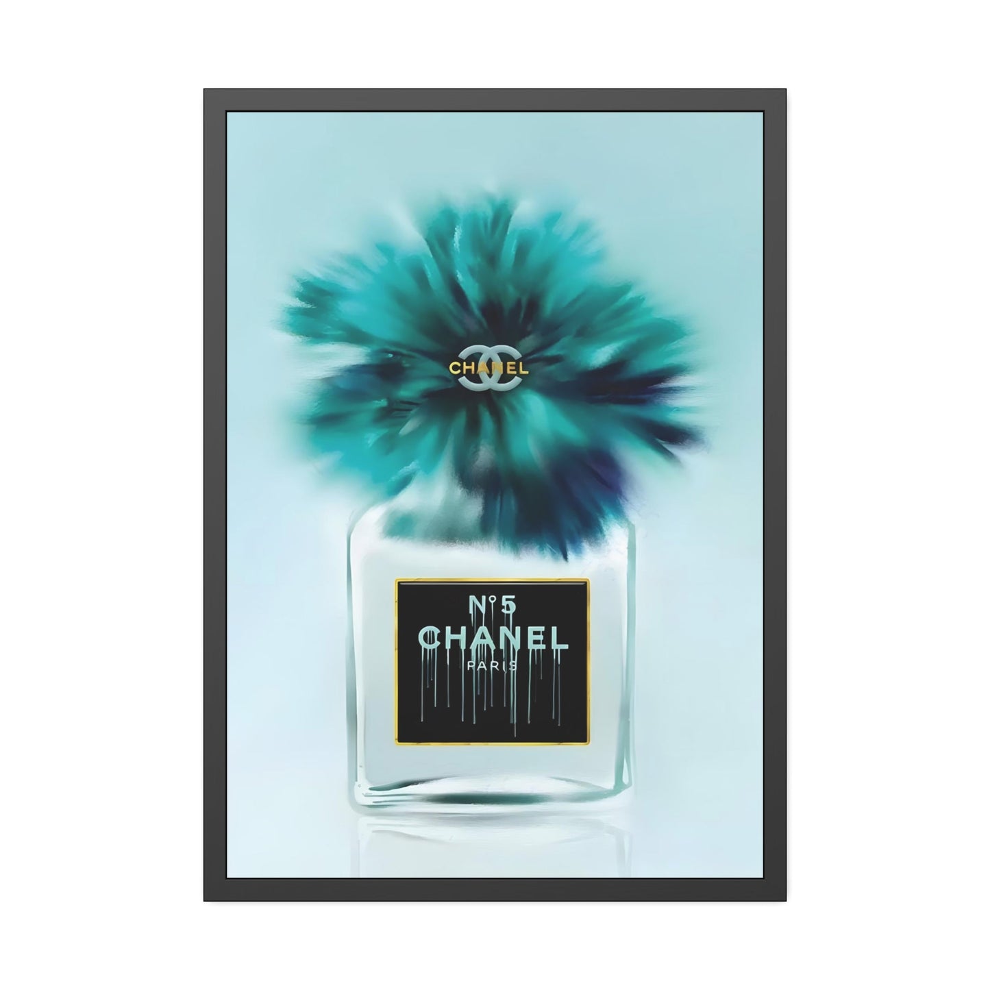 The Beauty of Chanel: Captivating Wall Art on Natural Canvas & Poster