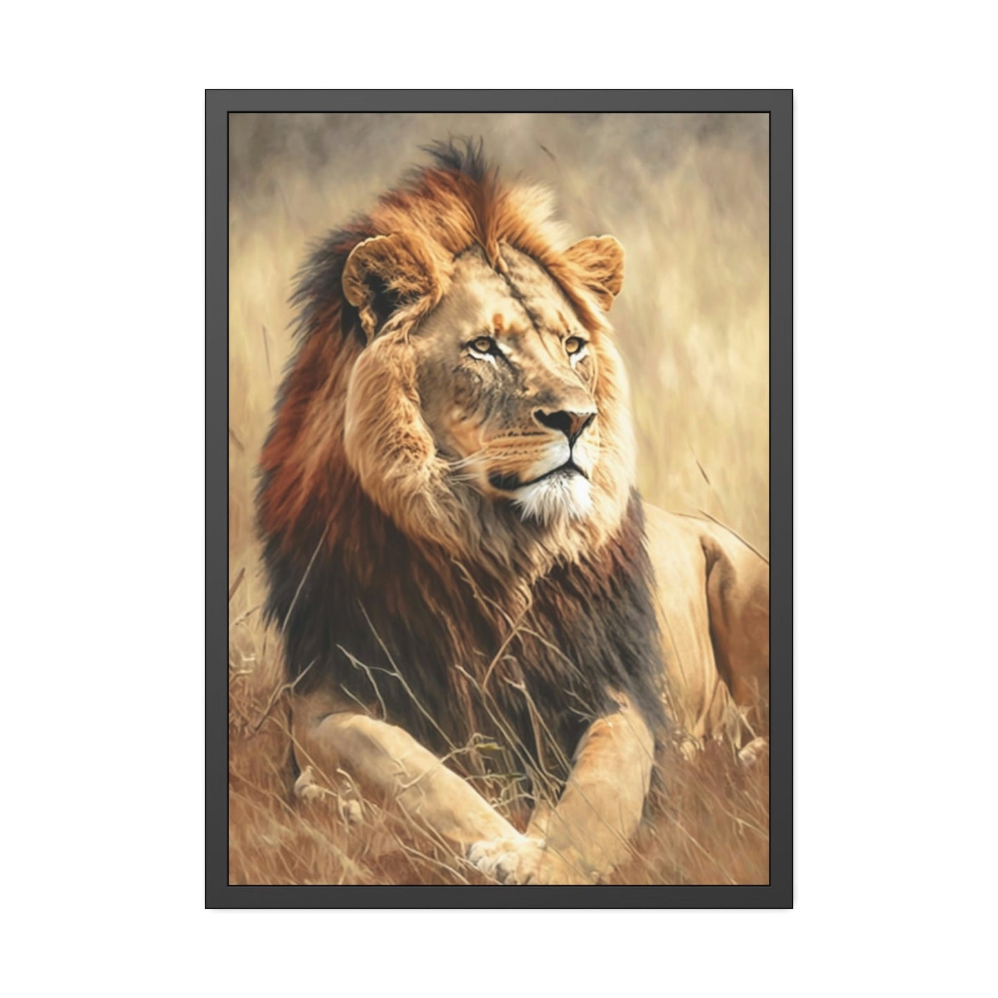 Lion Strength: An Artistic Work with Lion