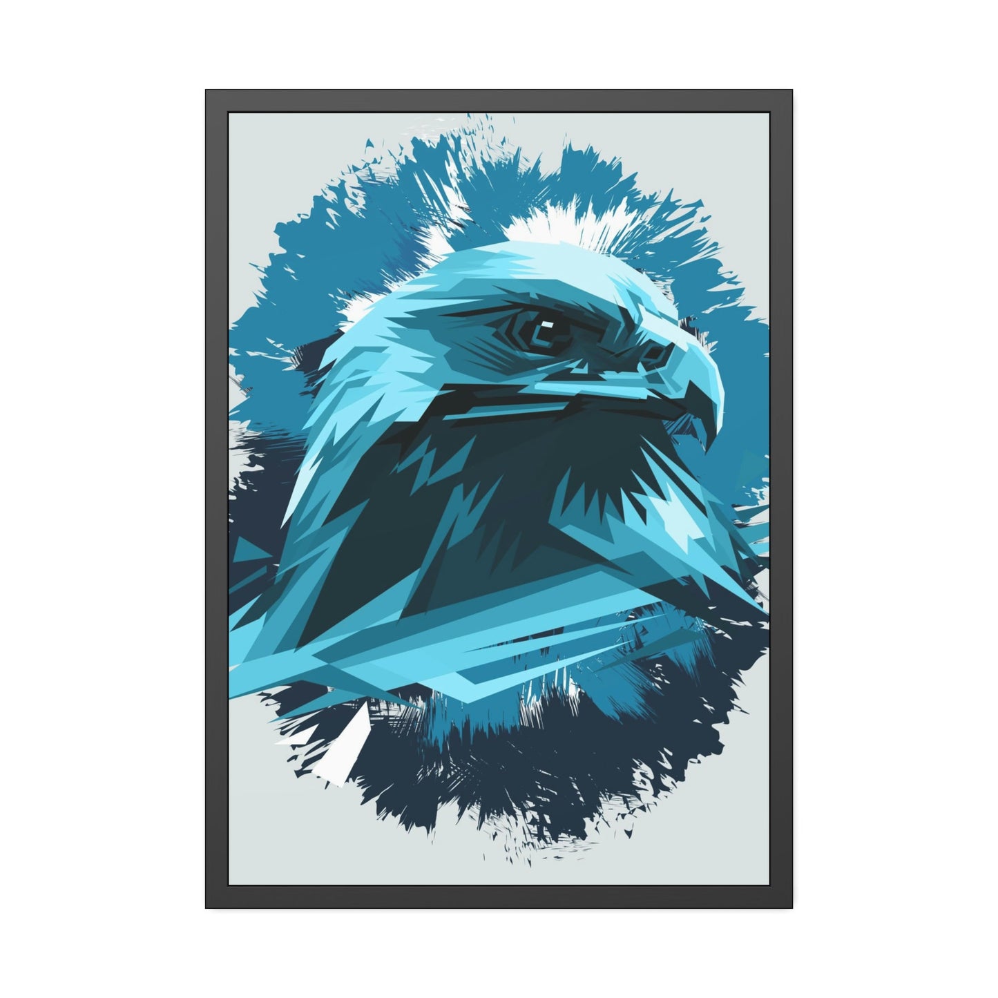 Eagle's Resplendence: Canvas Wall Art, Immersing in their Radiant Glory