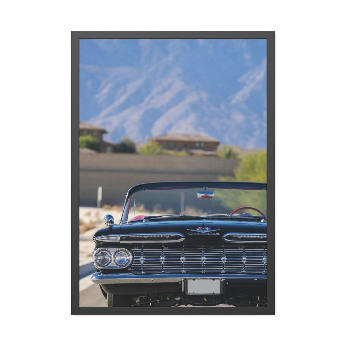 Vintage Chevrolet: Print on Canvas for Retro Decor