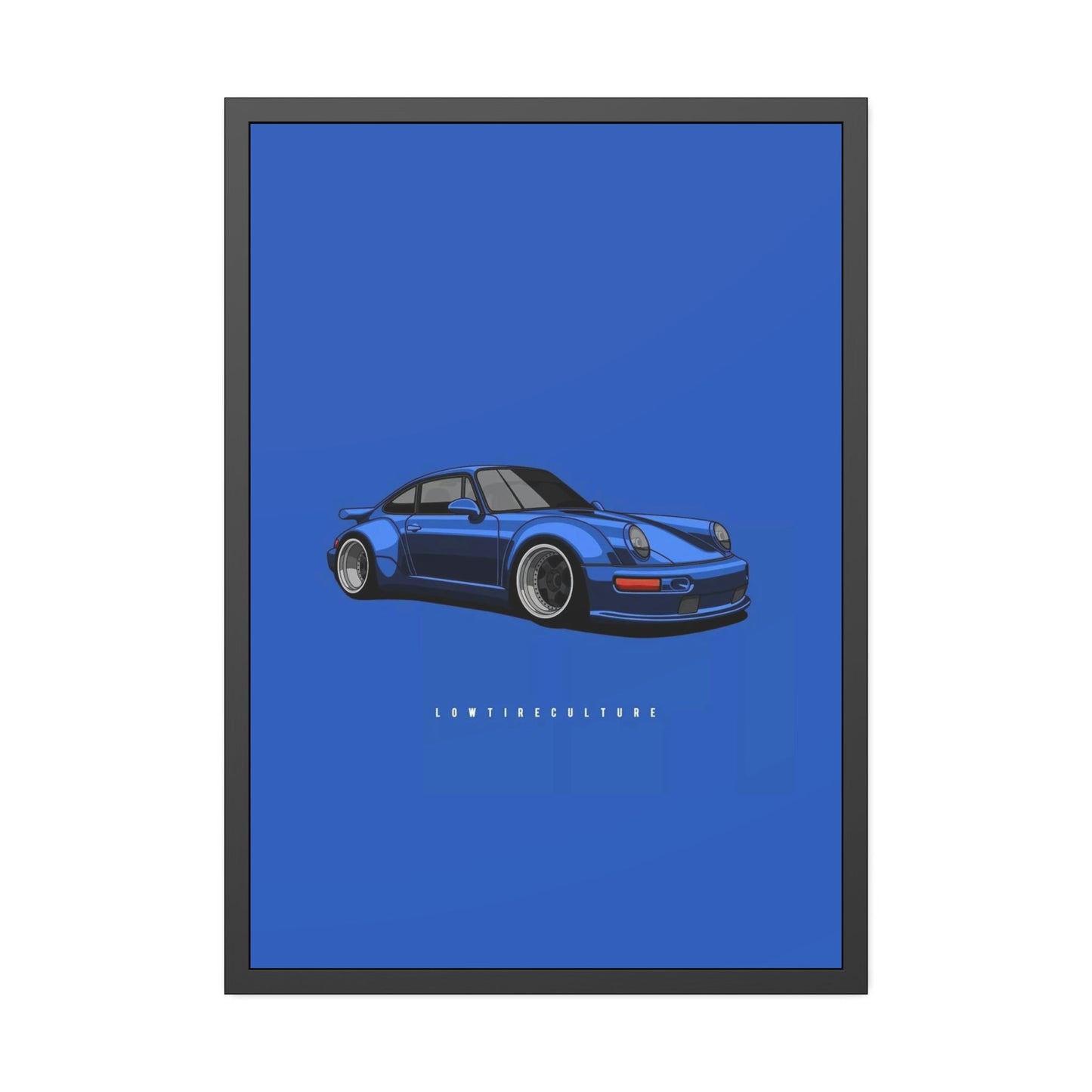 Porsche Artistry on Natural Canvas: Poster & Canvas Wall Decor for Car Enthusiasts