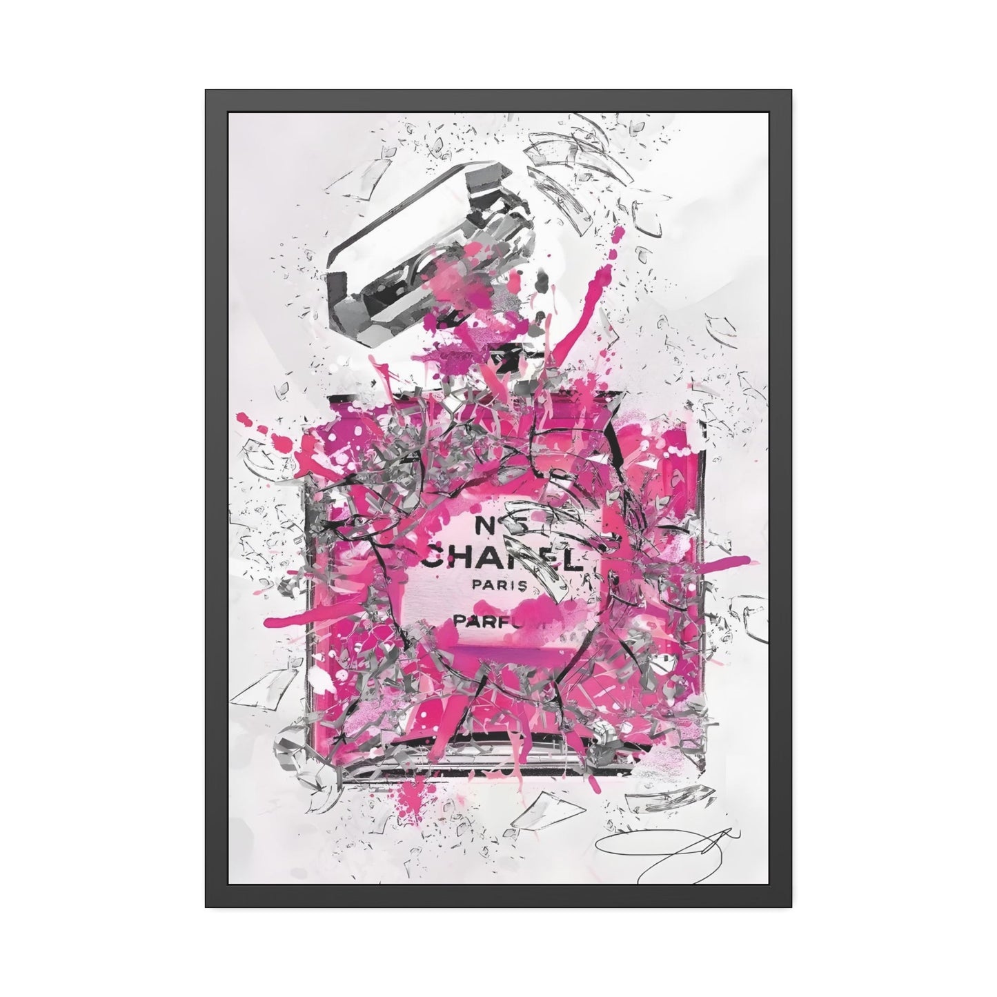 Chanel's Timeless Sophistication: Luxurious Wall Art on Canvas & Poster