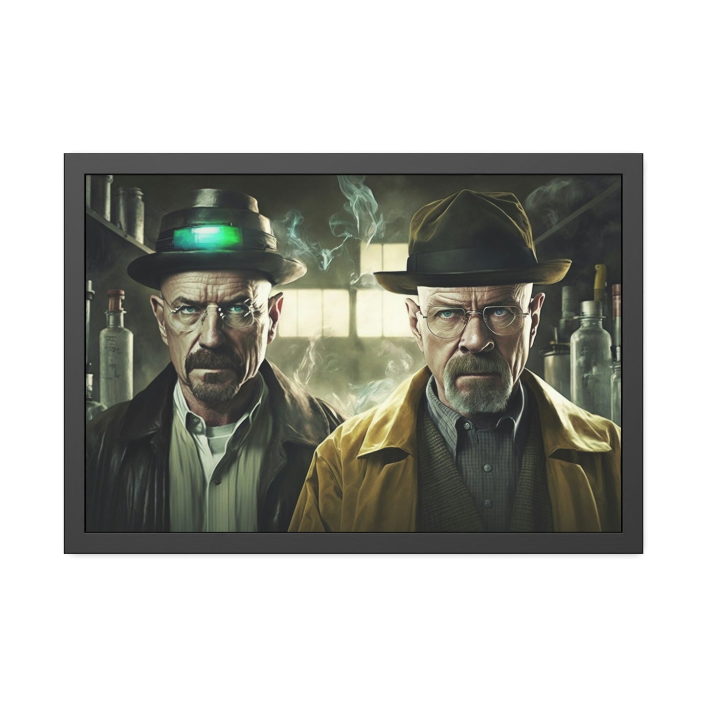 Heisenberg's Legacy: Iconic Breaking Bad Artwork on Canvas