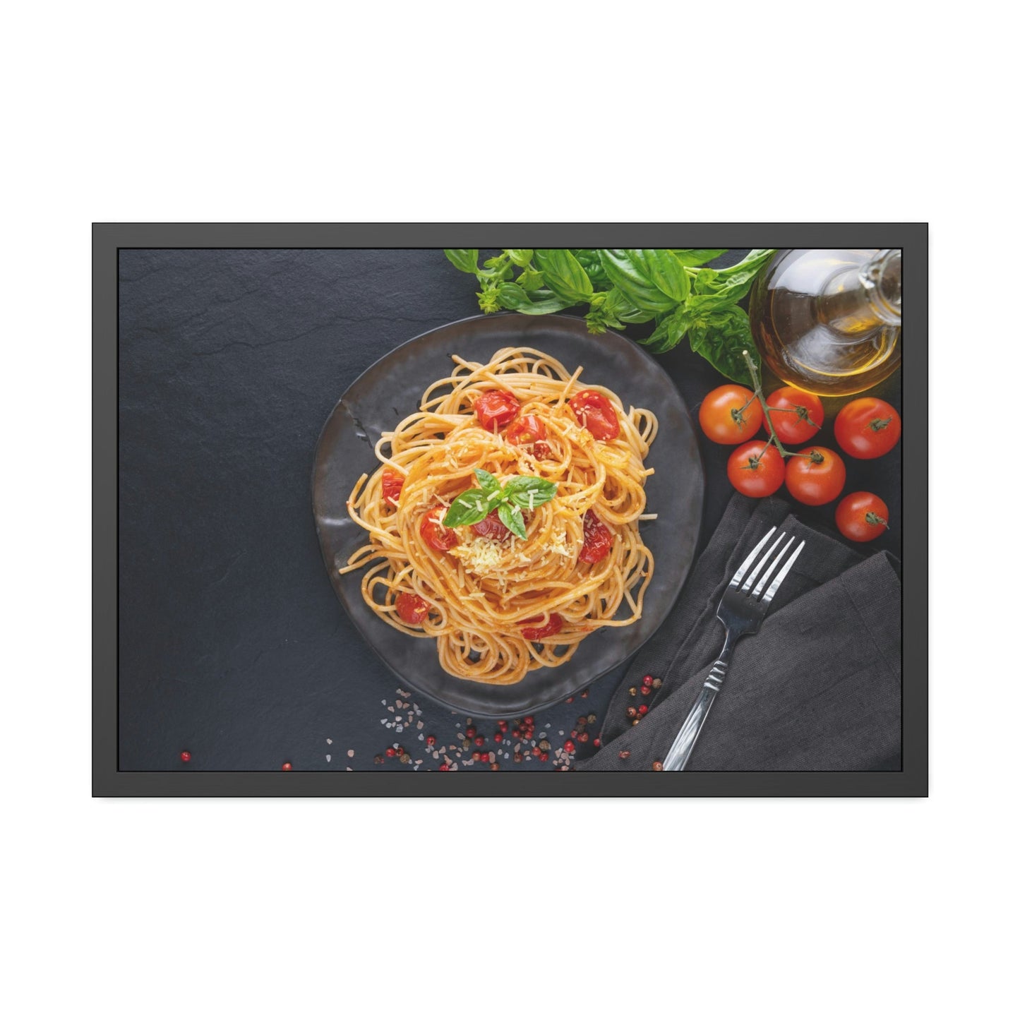 Delectable Pasta Delights: Artistic Print on Canvas & Poster for Your Home Decor