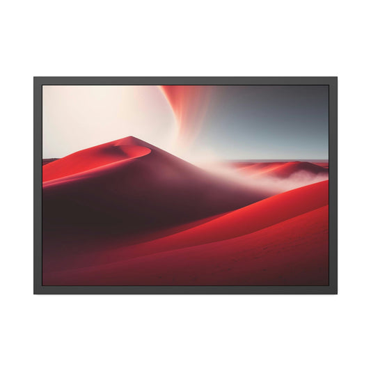 Bringing Vibrancy to Your Walls: Red Abstract Art on Canvas & Posters