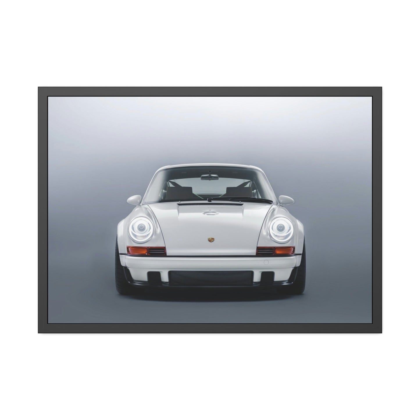 Sleek Sophistication: Canvas Wall Art Print of the Porsche Aesthetic