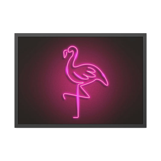 Luminous Nightscape: Neon-inspired Canvas Prints for Stunning Wall Art Decor
