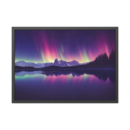 Aurora Borealis Serenade: A Harmonious Display of Light and Color
