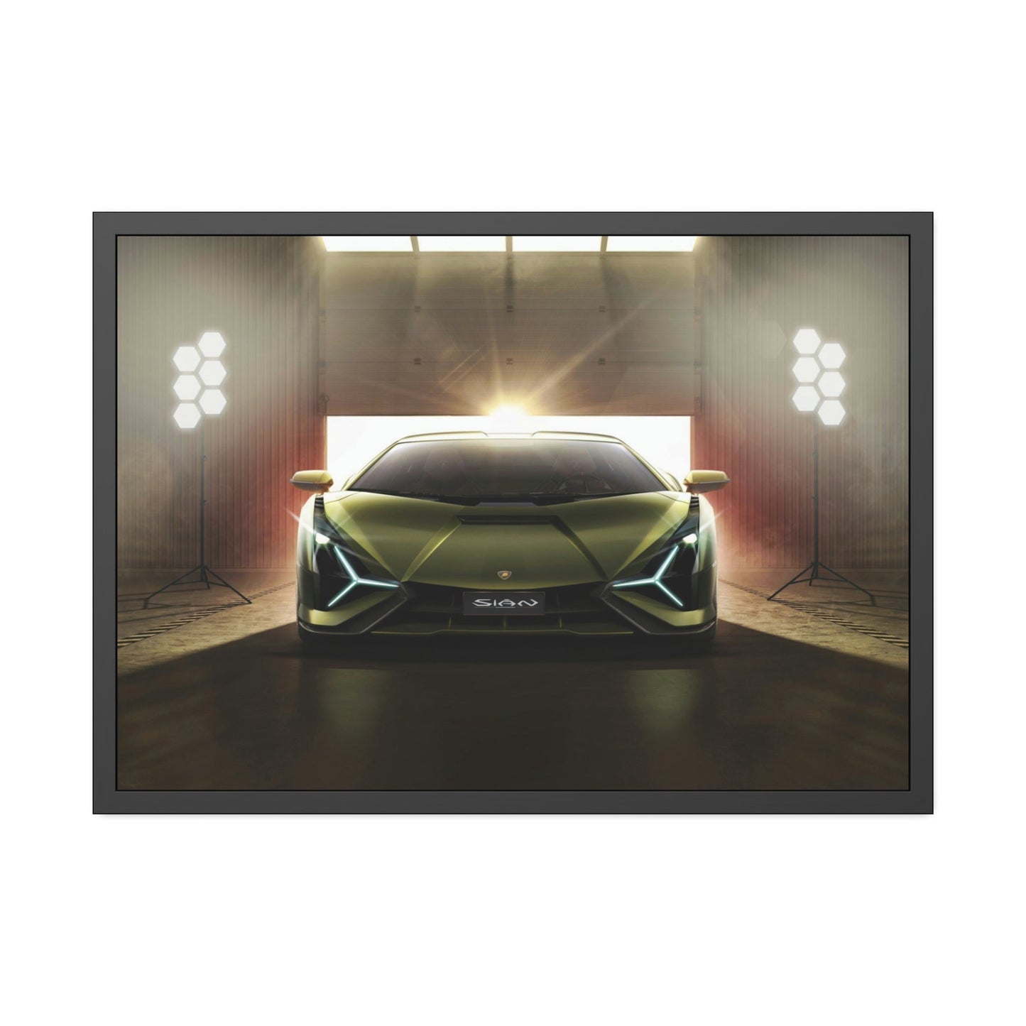 Sleek and Stylish: Modern Canvas Wall Art of Lamborghini for Your Home