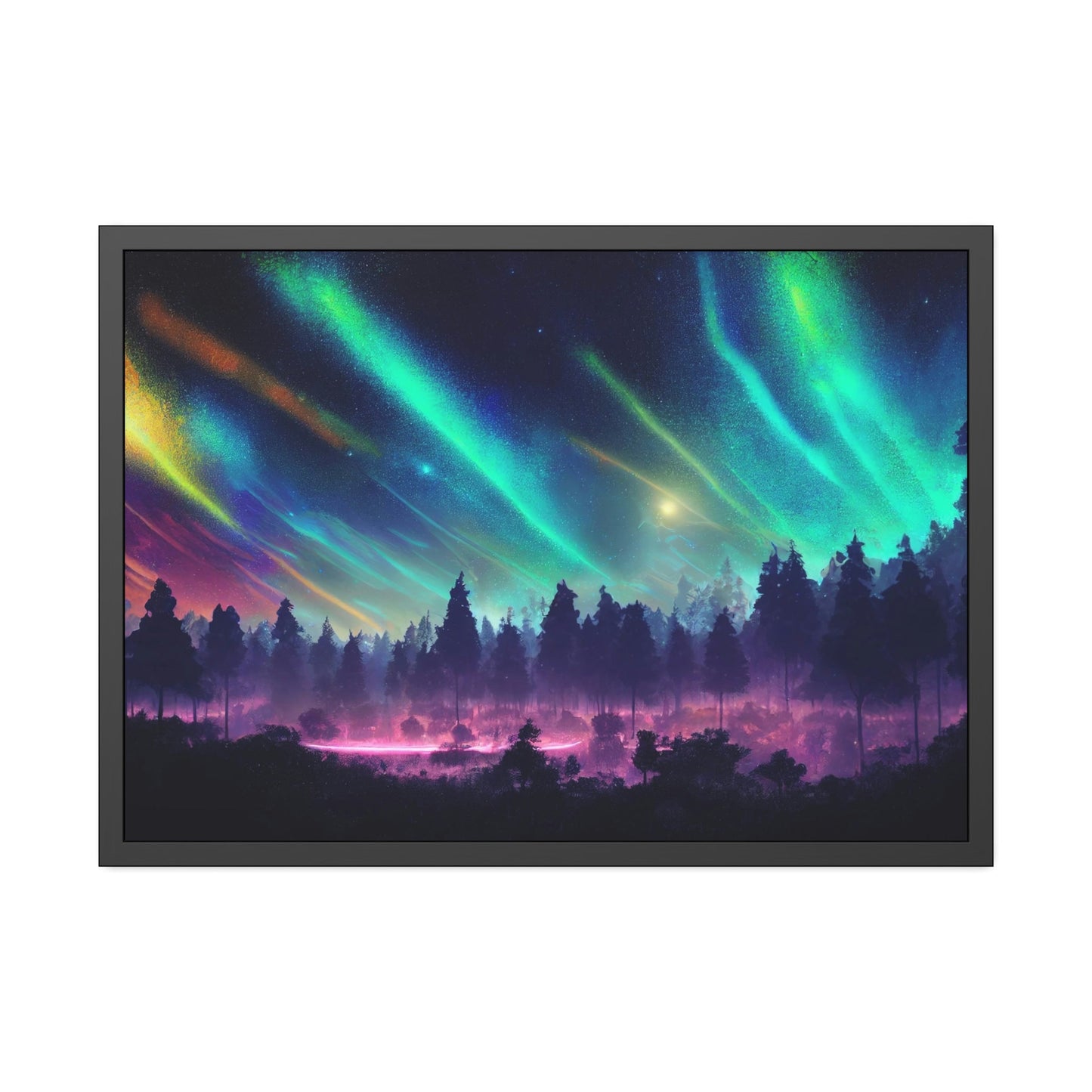 Aurora Borealis Wonderment: A Breathtaking Display of Celestial Beauty