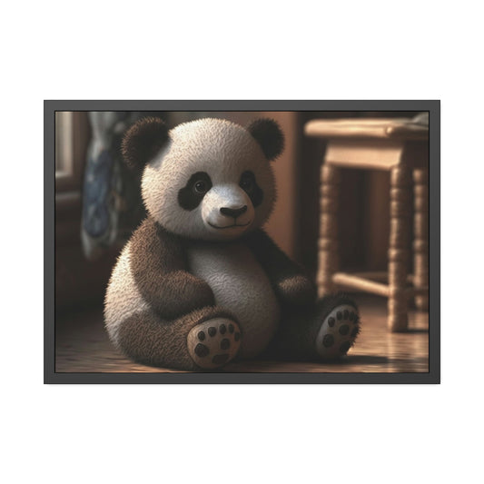 Panda Zen: Tranquility on Canvas