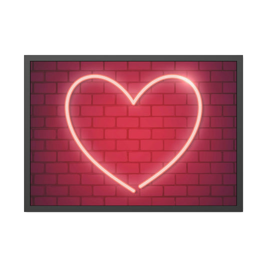 Neon Marvels: Captivating Wall Art on Natural Canvas and Framed Poster Prints
