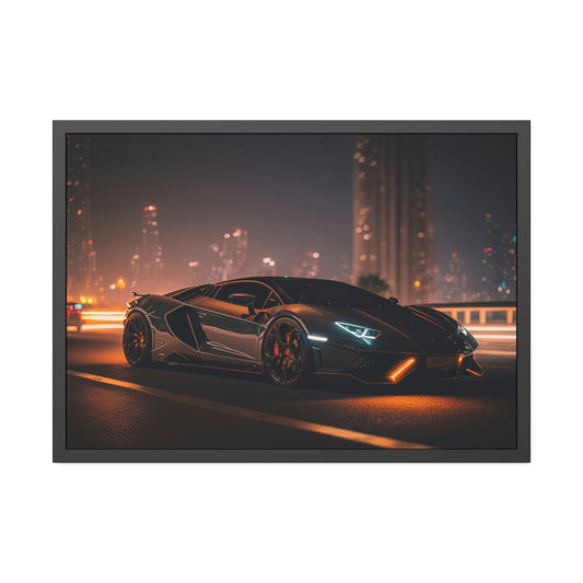 Exquisite Performance: Lamborghini Framed Poster & Canvas and Wall Art Decor