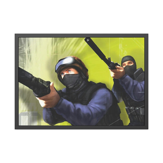 Virtual Heroes: Captivating Counter Strike Print on Canvas & Poster