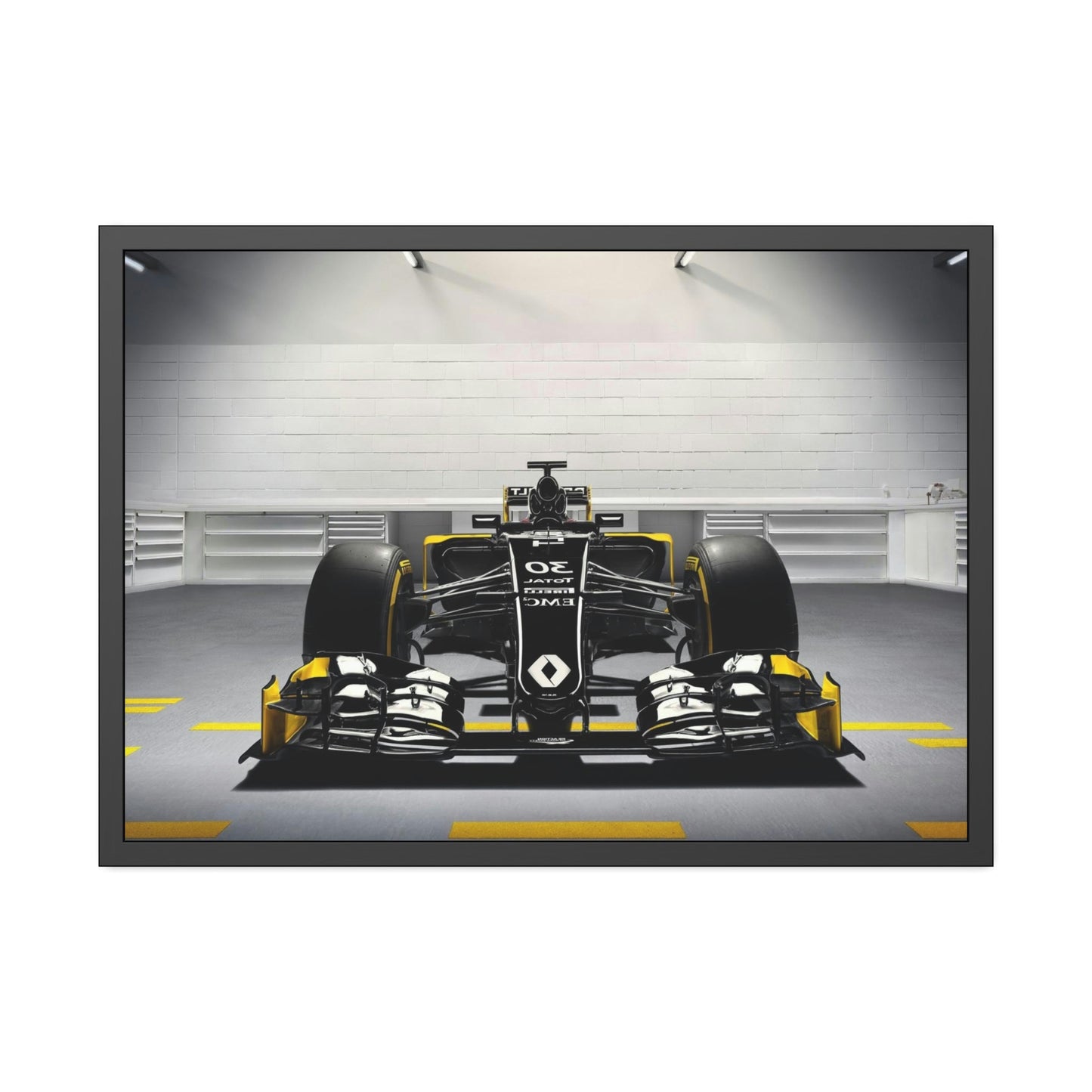 The Power of Speed: Striking F1 Art Print on Canvas & Poster