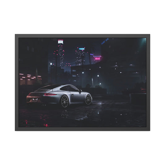 Porsche Artistry on Canvas: Natural Canvas Art for Auto Lovers