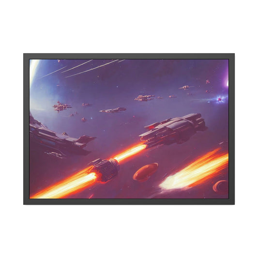 The Empire Strikes Back: Classic Star Wars Wall Art on Framed Poster & Canvas
