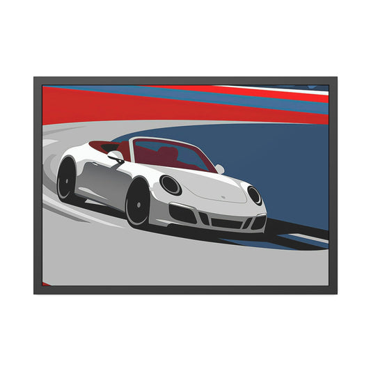 Speed and Style: Stunning  Canvas & Poster Wall Art of Porsche