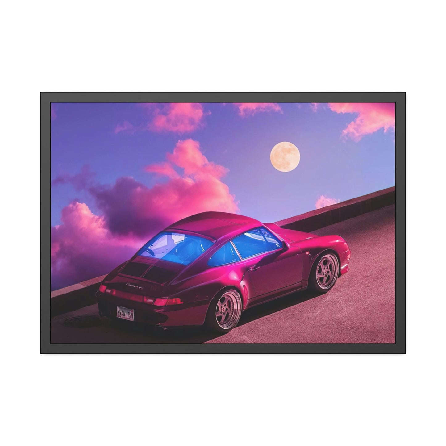 Porsche's Art of Speed: Canvas Wall Art Print That Inspires the Ultimate Driving Experience