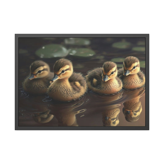 A Serenade of Ducks: An Artistic Canvas of Waterfowl