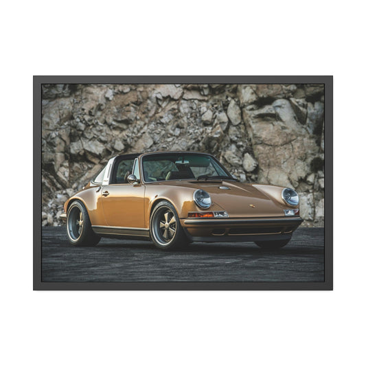 Porsche Vintage: Breathtaking Wall Art and Print on Canvas of Classic Beauties