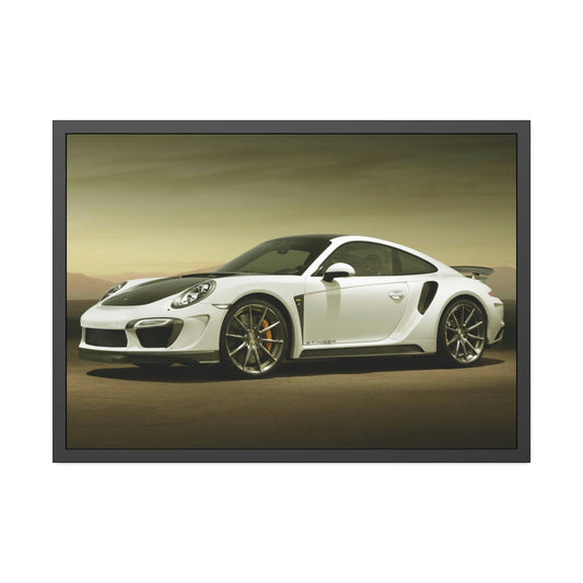 Porsche Performance Art: Canvas & Poster Print of a Sports Car Masterpiece