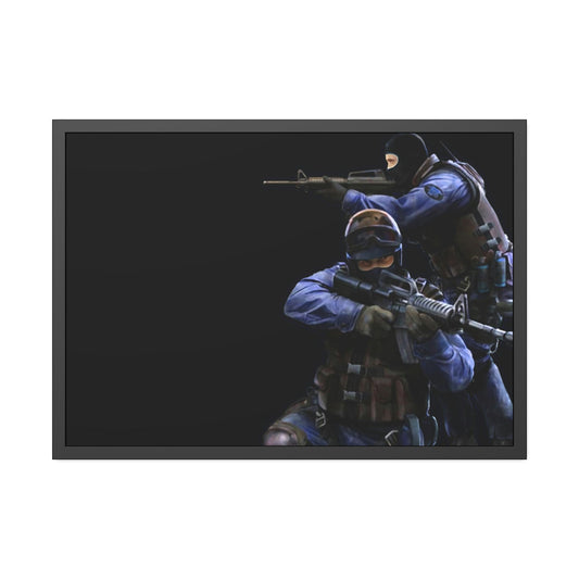Legendary Battles: Iconic Counter Strike Poster & Canvas Wall Art