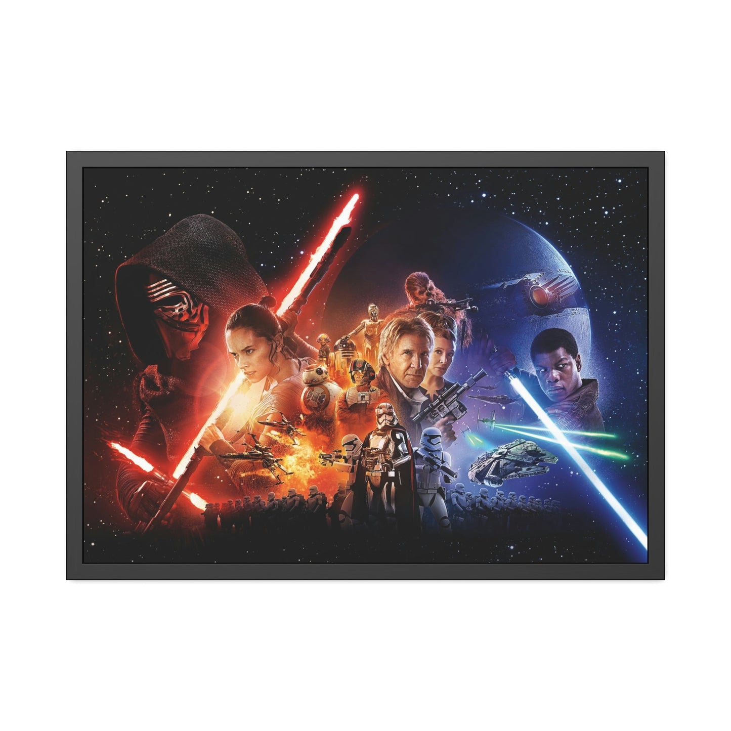 Rebellion Rising: Framed Canvas & Poster Art with Iconic Star Wars Rebels