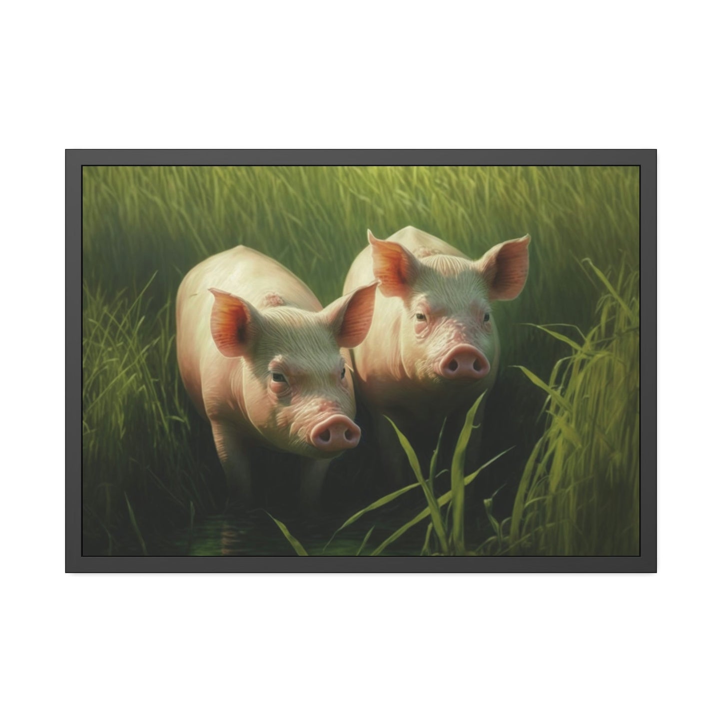 From Mud to Magic: A Joyful Gathering of Playful Pigs in the Meadow