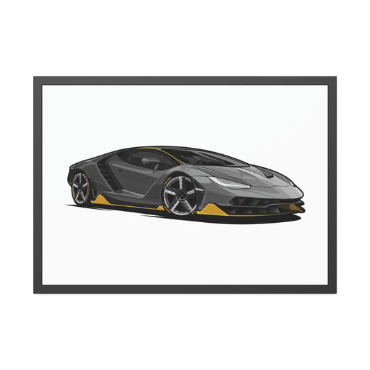 Lamborghini Legacy: Exquisite Canvas & Poster Art and Wall Print