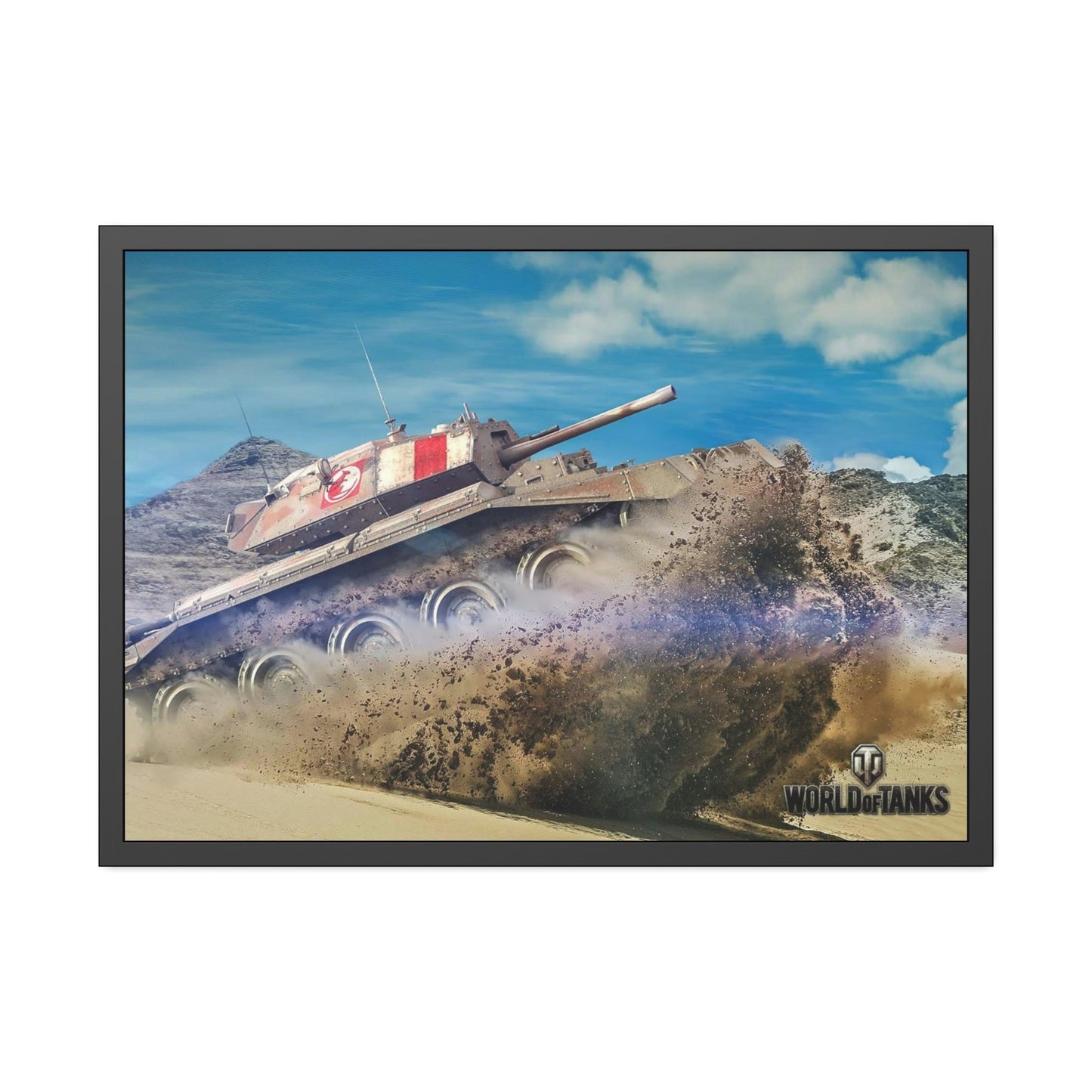 Metal Warriors: Captivating World of Tanks Canvas & Poster Wall Art