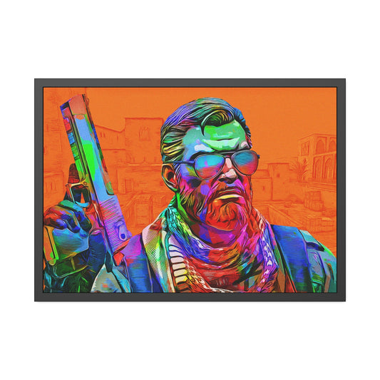 In the Line of Fire: Thrilling Counter Strike Wall Art on Canvas & Poster