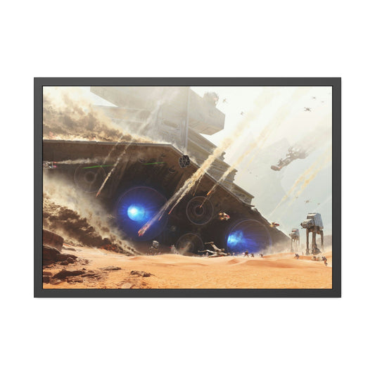 Star Wars Wall Art: Canvas & Poster Print of Intergalactic Adventure