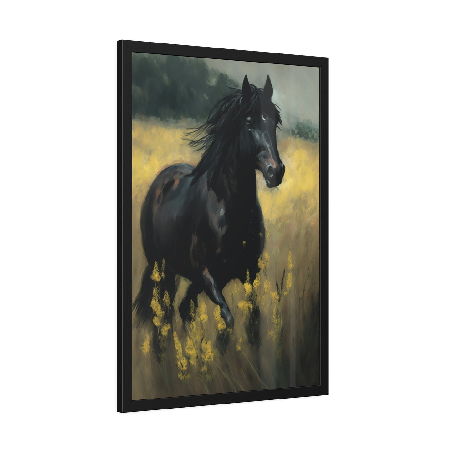 Horse in Motion: A Canvas Equine Energy