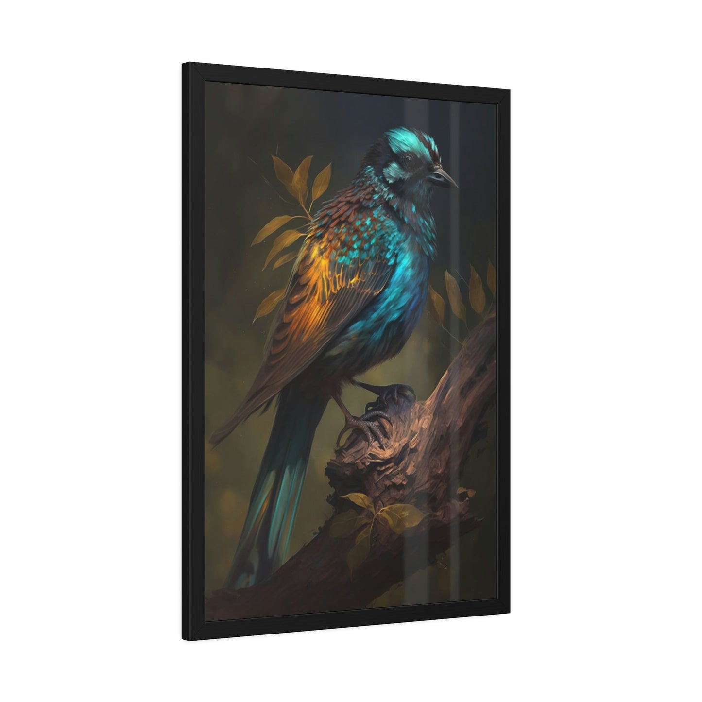 The Majestic Birds: A Framed Canvas & Poster Print of Birds