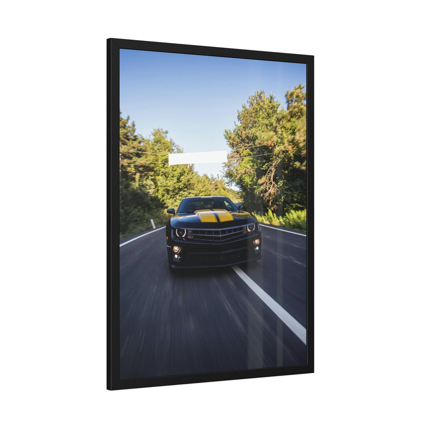 Rev Up Your Walls: Camaro Art on Framed Canvas and Posters