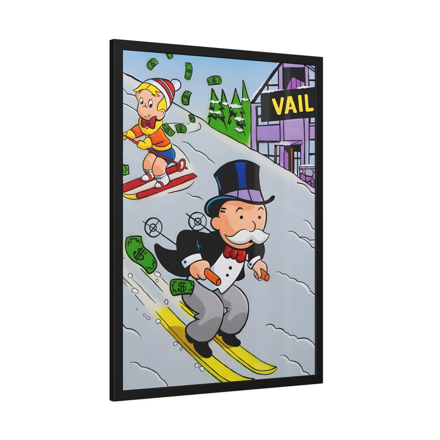 Alec's World: Creative Framed Posters and Canvas Featuring Alec Monopoly's