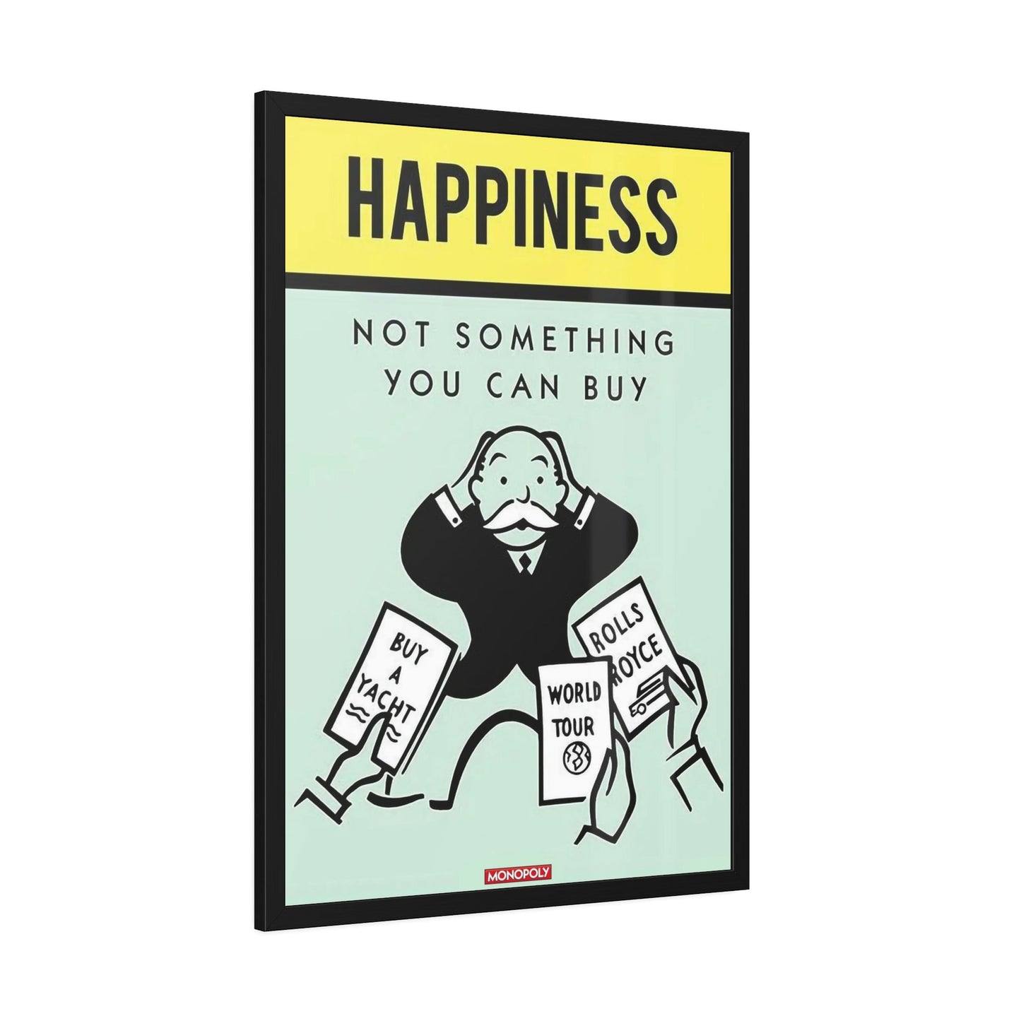 Money Quotes on Canvas: Alec Monopoly's Art and Poster Collection