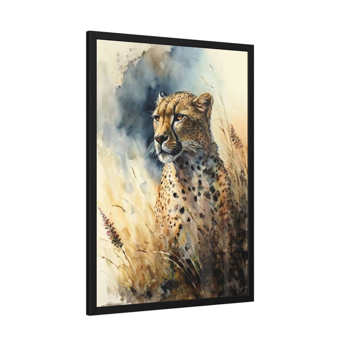 Graceful Movement: Cheetahs on Stunning Wall Canvas