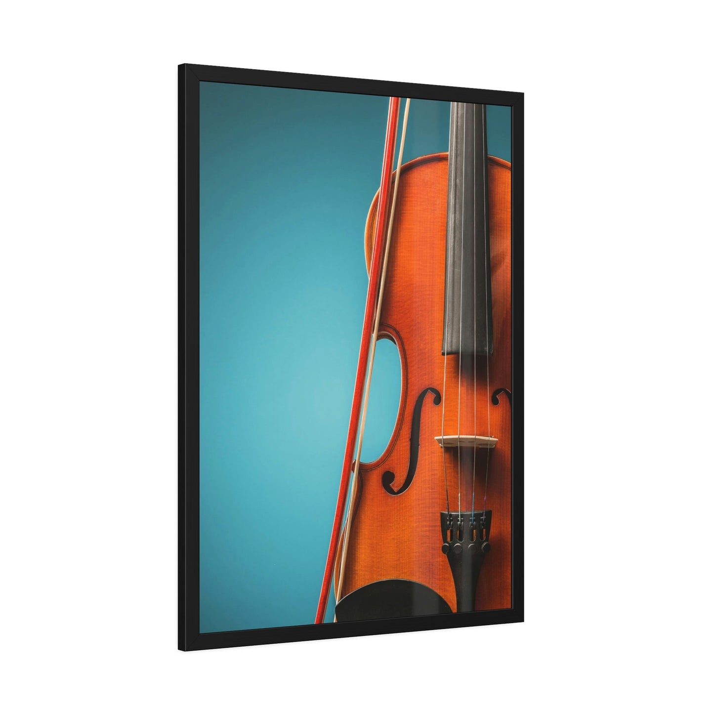 Harmonious Hues: Cello Wall Art on Canvas