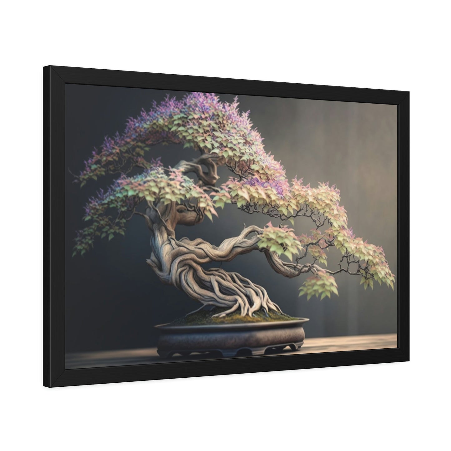 Bonsai Elegance: Wall Art and Print on Canvas with Sophisticated Bonsai Tree Art