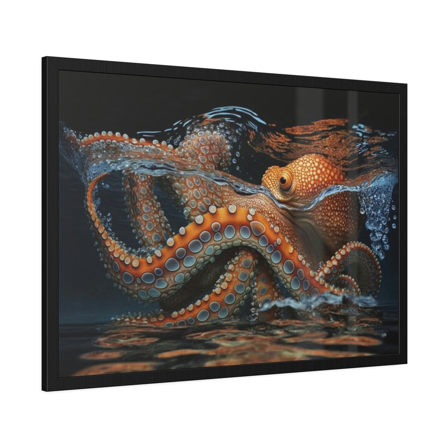 Octopus Oasis: A Colorful Canvas Creation