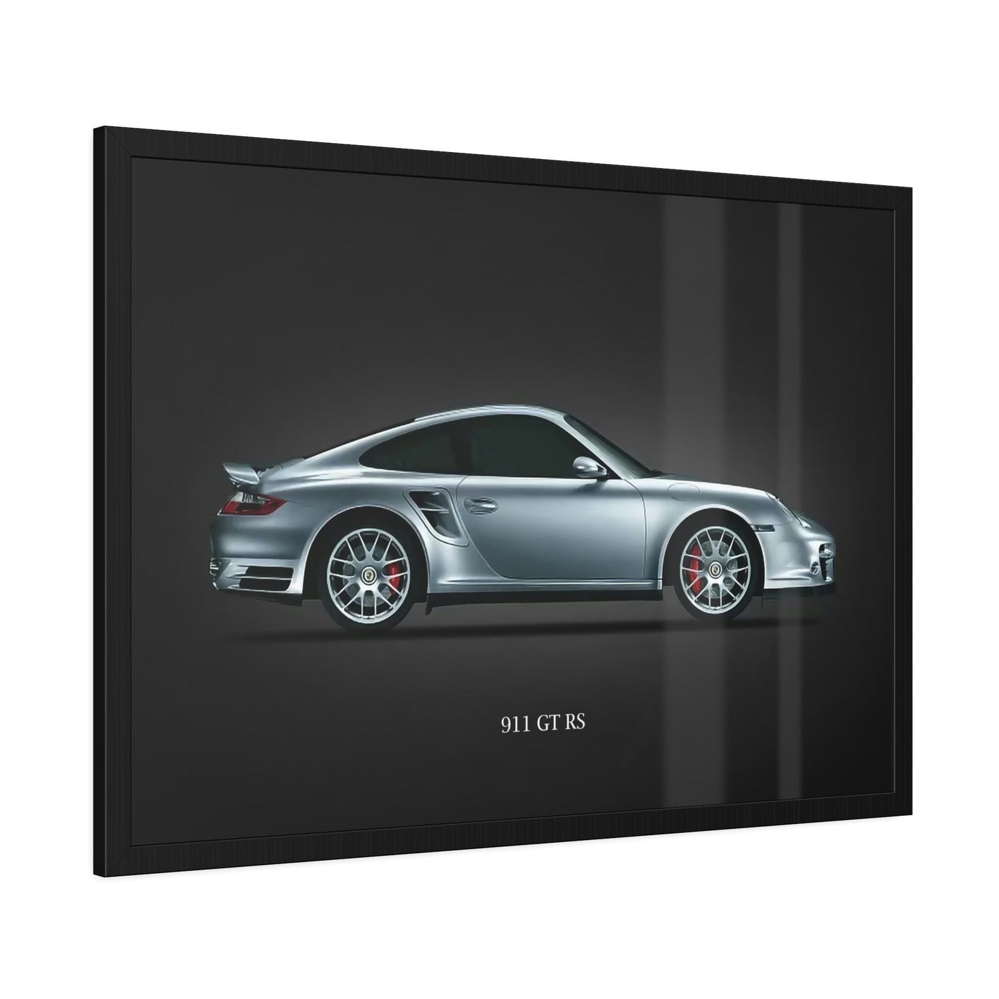 Automotive Art: Porsche Print on High-Quality Canvas for Your Collection