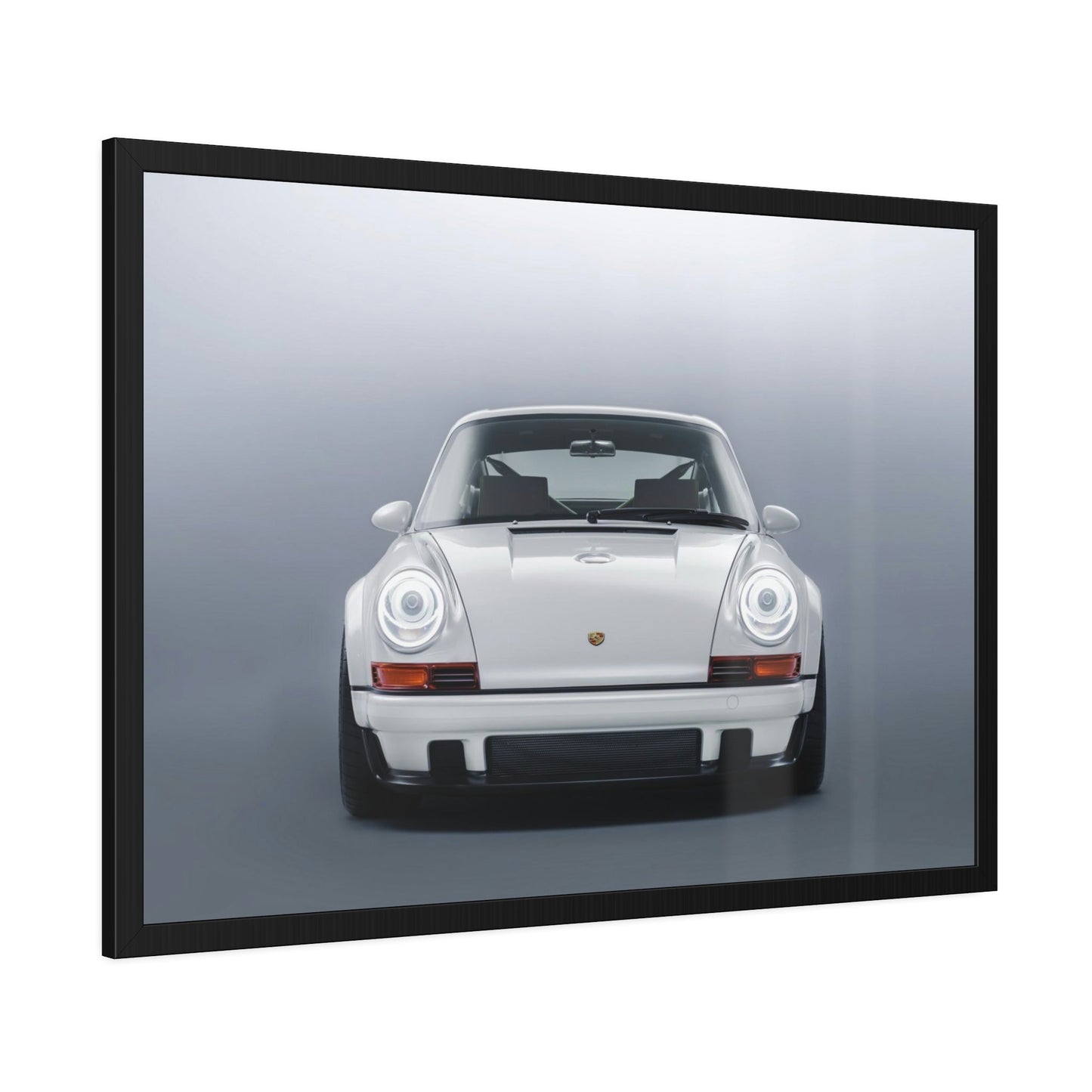 Sleek Sophistication: Canvas Wall Art Print of the Porsche Aesthetic