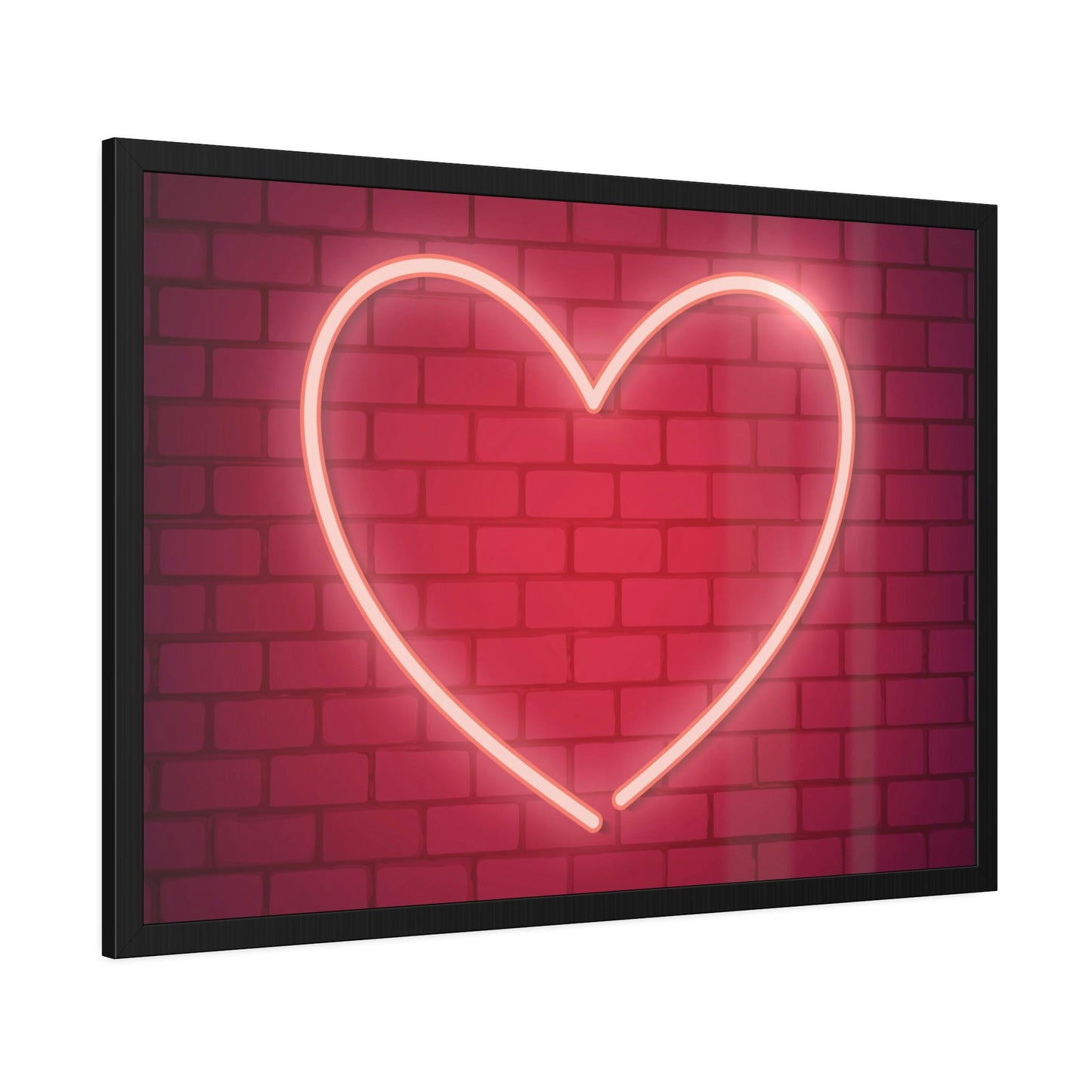 Neon Marvels: Captivating Wall Art on Natural Canvas and Framed Poster Prints